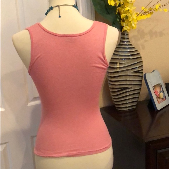 MICHAEL STARS PEEPHOLE TANK TOP - Picture 5 of 5